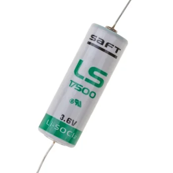 LS17500 CNA, Li-SOCl2 батарея с аксиальными выводами, номинальным напряжением 3.6 В, ёмкостью 3.6 Ач